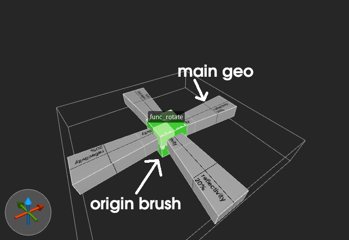 func_rotate example in TrenchBroom