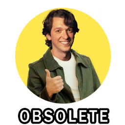 a man dressed as the fonz tells me that this entity is obsolete