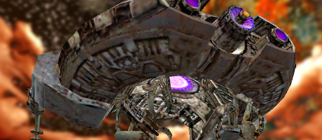 A small screenshot of a Rustflyer from the game Gunman Chronicles