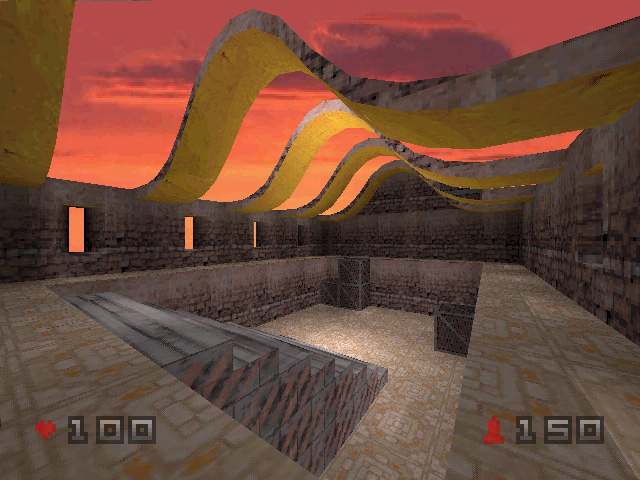 a screenshot of Yeti3D running under SDL3